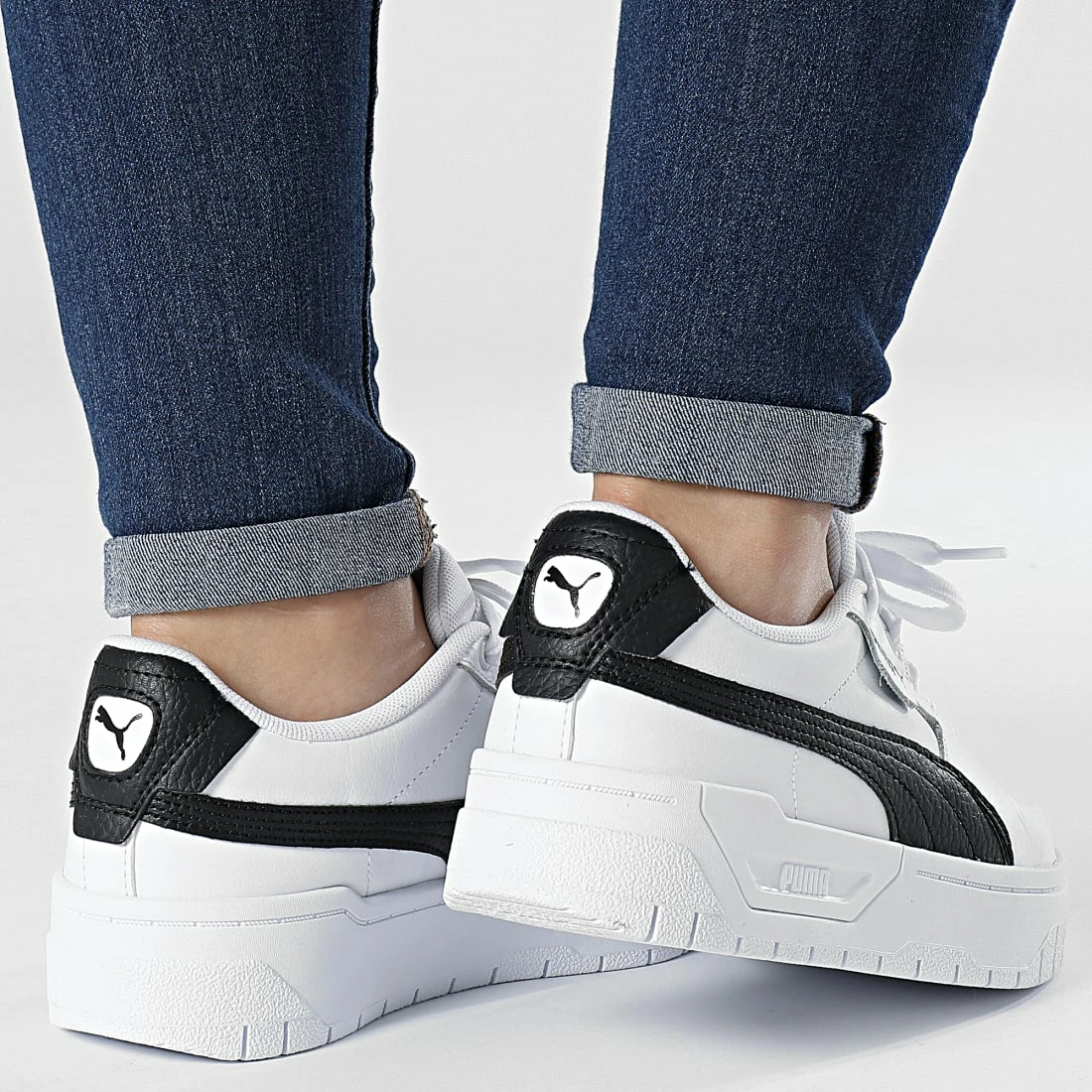 Le moins cher 🎉 Baskets Femme Cali Dream Leather 383157 Puma White Puma Black 👏 6 Le moins cher 🎉 Baskets Femme Cali Dream Leather 383157 Puma White Puma Black 👏 – Image 4