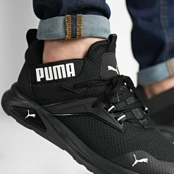 Le moins cher 🔔 Baskets Enzo 2 Refresh 376687 Puma Black Puma White 😉