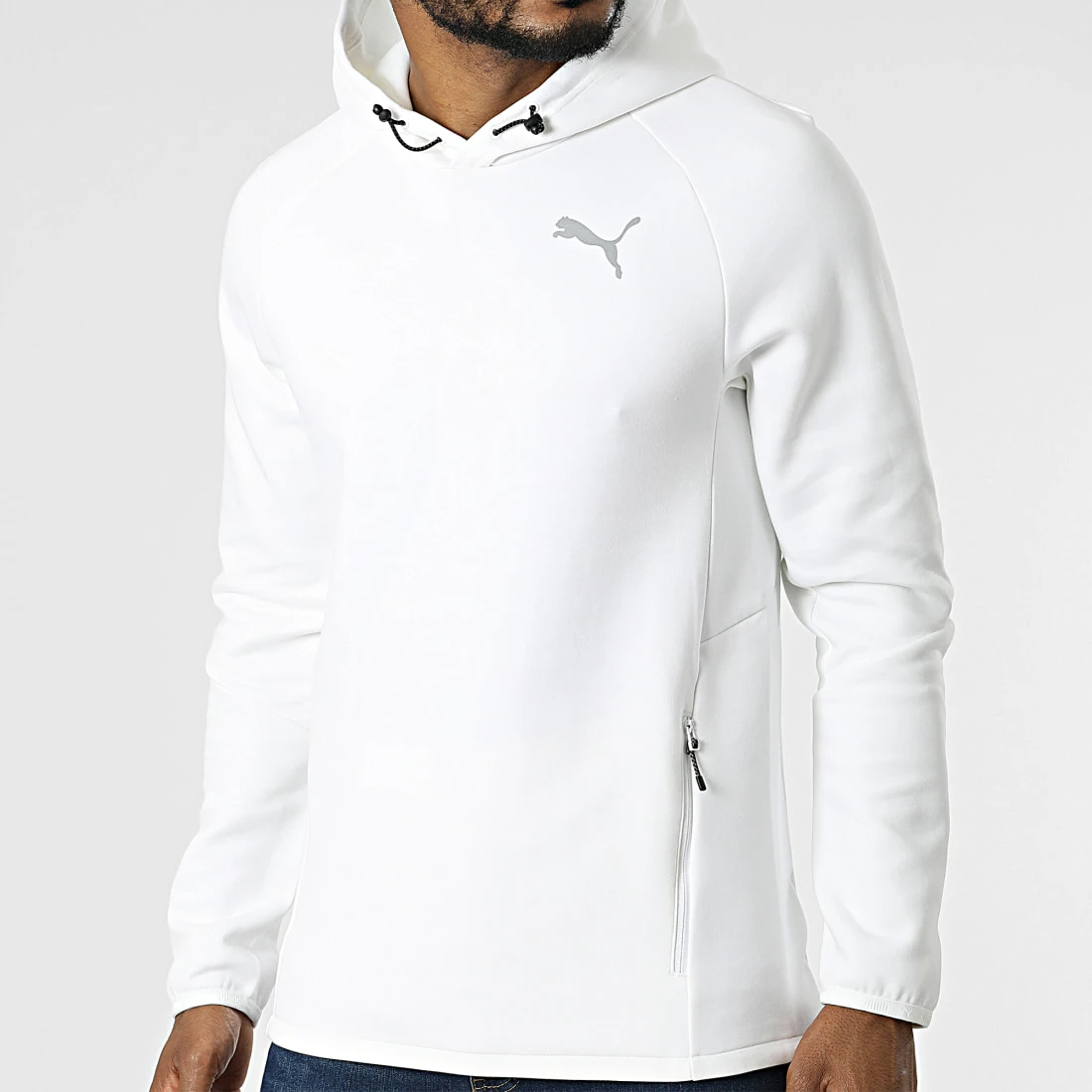 Meilleur prix 🤩 Sweat Capuche 847400 Blanc de Puma 👍 3 Meilleur prix 🤩 Sweat Capuche 847400 Blanc de Puma 👍