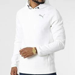 Meilleur prix 🤩 Sweat Capuche 847400 Blanc de Puma 👍 8 Meilleur prix 🤩 Sweat Capuche 847400 Blanc de Puma 👍 -Puma Soldes 2022 puma 318118 847400 02 20220518T141301 03