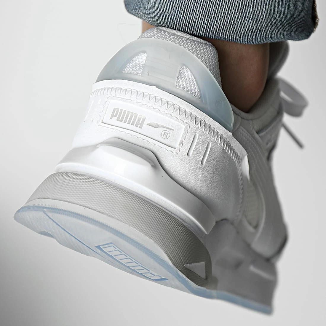 Meilleure affaire 👍 Baskets Mirage Sport Contrast 383560 Puma White Gray Violet 🎁 6 Meilleure affaire 👍 Baskets Mirage Sport Contrast 383560 Puma White Gray Violet 🎁 – Image 4