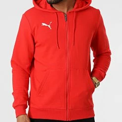 Acheter 🔥 Sweat Zippé Capuche 656708 Rouge de Puma 🥰 8 Acheter 🔥 Sweat Zippé Capuche 656708 Rouge de Puma 🥰 -Puma Soldes 2022 puma 319393 656708 01 20220518T135627 03