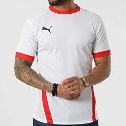 Meilleure vente 💯 Tee 👕 Shirt De Sport 704171 Blanc de Puma 👍 -Puma Soldes 2022 puma 319396 704171 11 20220518T140218 03