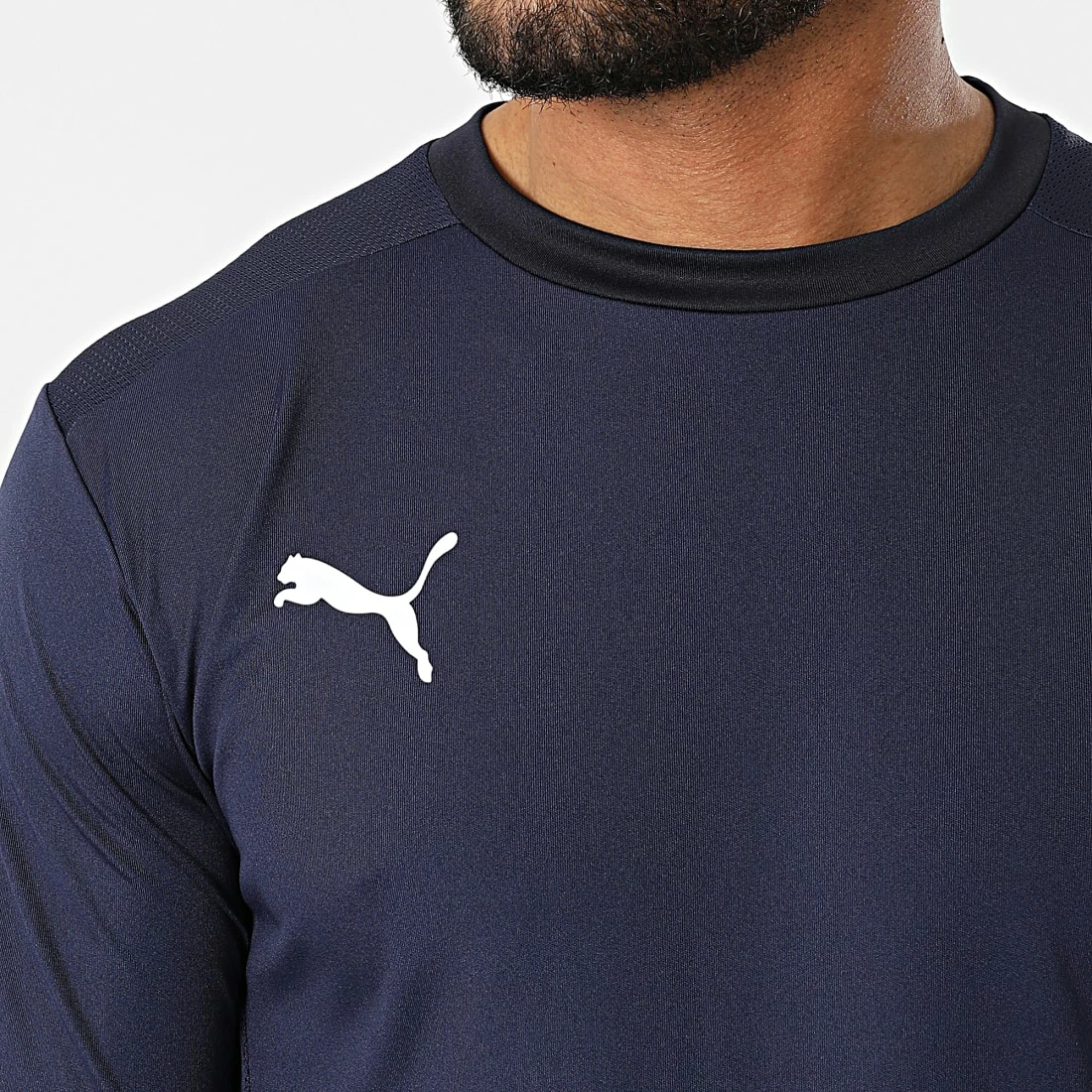 Vente flash 🎉 Tee 👕 Shirt De Sport Manches Longues 704260 Bleu Marine de Puma ✔️ 4 Vente flash 🎉 Tee 👕 Shirt De Sport Manches Longues 704260 Bleu Marine de Puma ✔️ – Image 2