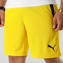 Grosses soldes ✨ Short Jogging 704924 Jaune de Puma 🔥