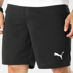 Meilleure vente 🔔 Short Jogging 704942 Noir de Puma 👏