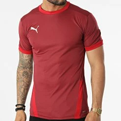 Budget 💯 Tee 👕 Shirt De Sport 704171 Bordeaux de Puma 👍