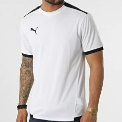 Meilleur prix 🛒 Tee 👚 Shirt Team Liga Blanc de Puma 🛒