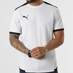 Meilleur prix 🛒 Tee 👚 Shirt Team Liga Blanc de Puma 🛒 -Puma Soldes 2022 puma 320128 704917 04 20220523T155806 03