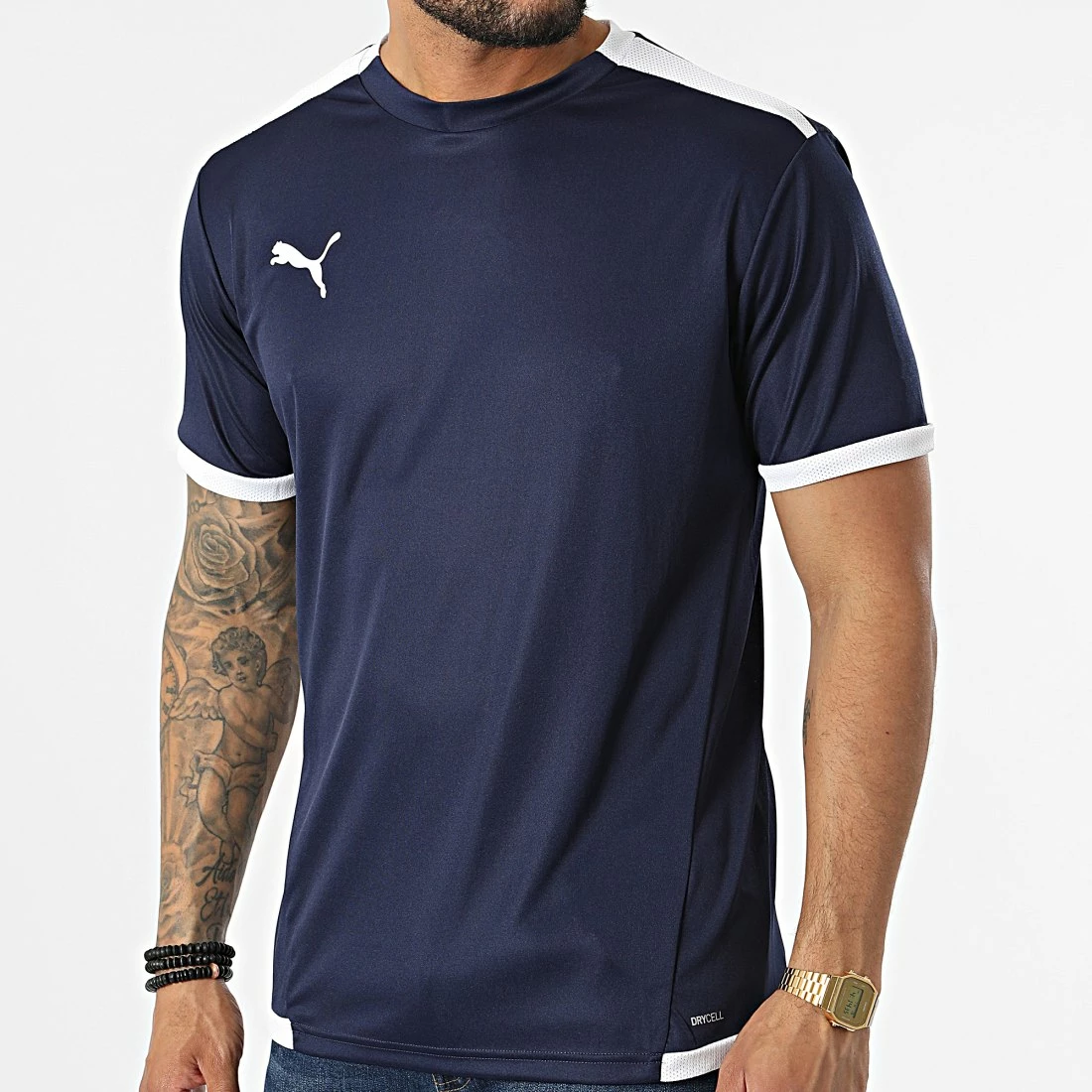 Grosses soldes 🛒 Tee 👕 Shirt Team Liga Bleu Marine de Puma 😀 3 Grosses soldes 🛒 Tee 👕 Shirt Team Liga Bleu Marine de Puma 😀