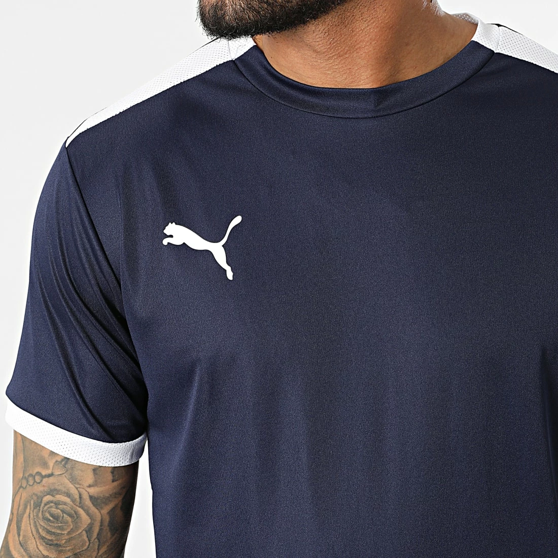 Grosses soldes 🛒 Tee 👕 Shirt Team Liga Bleu Marine de Puma 😀 4 Grosses soldes 🛒 Tee 👕 Shirt Team Liga Bleu Marine de Puma 😀 – Image 2