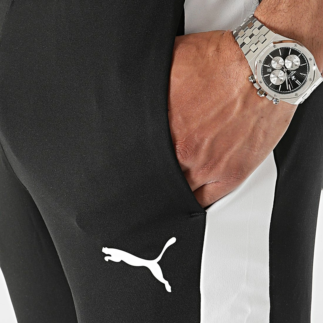 Budget 🧨 Pantalon Jogging Slim Speed Noir de Puma 🎁 4 Budget 🧨 Pantalon Jogging Slim Speed Noir de Puma 🎁 – Image 2