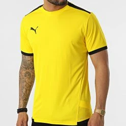 Offres 🥰 Tee 👚 Shirt Team Liga 704917 Jaune de Puma 🎉