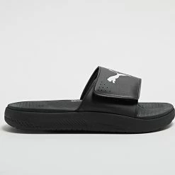 De gros 🛒 Claquettes Softride Slide 382112 Puma Black Puma White ❤️ -Puma Soldes 2022 puma 320245 382112 01 20220519T160507 03