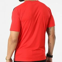 Sortie ❤️ Tee 👚 Shirt A Rayures 704920 Rouge Noir de Puma ⌛ -Puma Soldes 2022 puma 321657 704920 01 20220609T124656 04