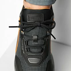 Promo ❤️ Baskets Mirage Tech Ripstop 381673 Puma Black Orange Glow ⭐ -Puma Soldes 2022 puma 323081 381673 01 20220610T162615 03