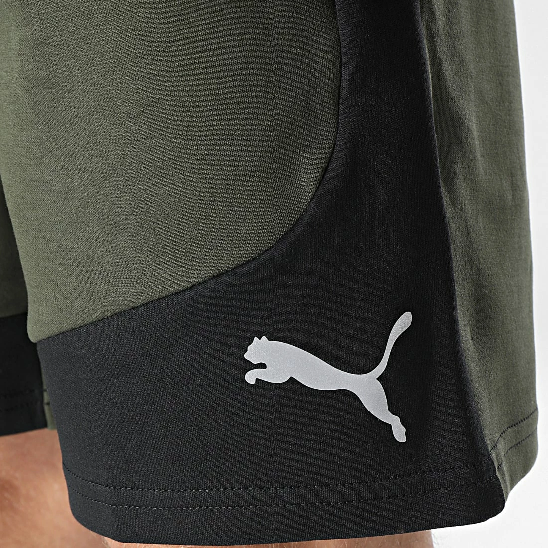 Meilleure vente 👍 Short Jogging Evostripe Vert Kaki de Puma 🥰 4 Meilleure vente 👍 Short Jogging Evostripe Vert Kaki de Puma 🥰 – Image 2