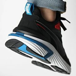 Vente flash 🌟 Baskets Supertec 383052 Black Blue Red de Puma ✨ -Puma Soldes 2022 puma 323613 383052 04 20220609T134714 04