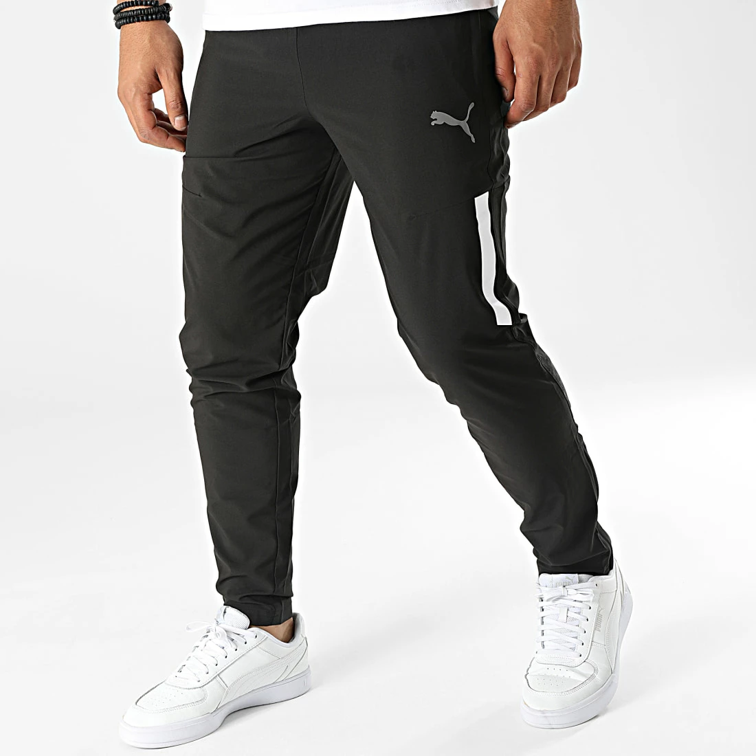 Nouveau 🎁 Pantalon Jogging 657261 Noir de Puma 🥰 3 Nouveau 🎁 Pantalon Jogging 657261 Noir de Puma 🥰
