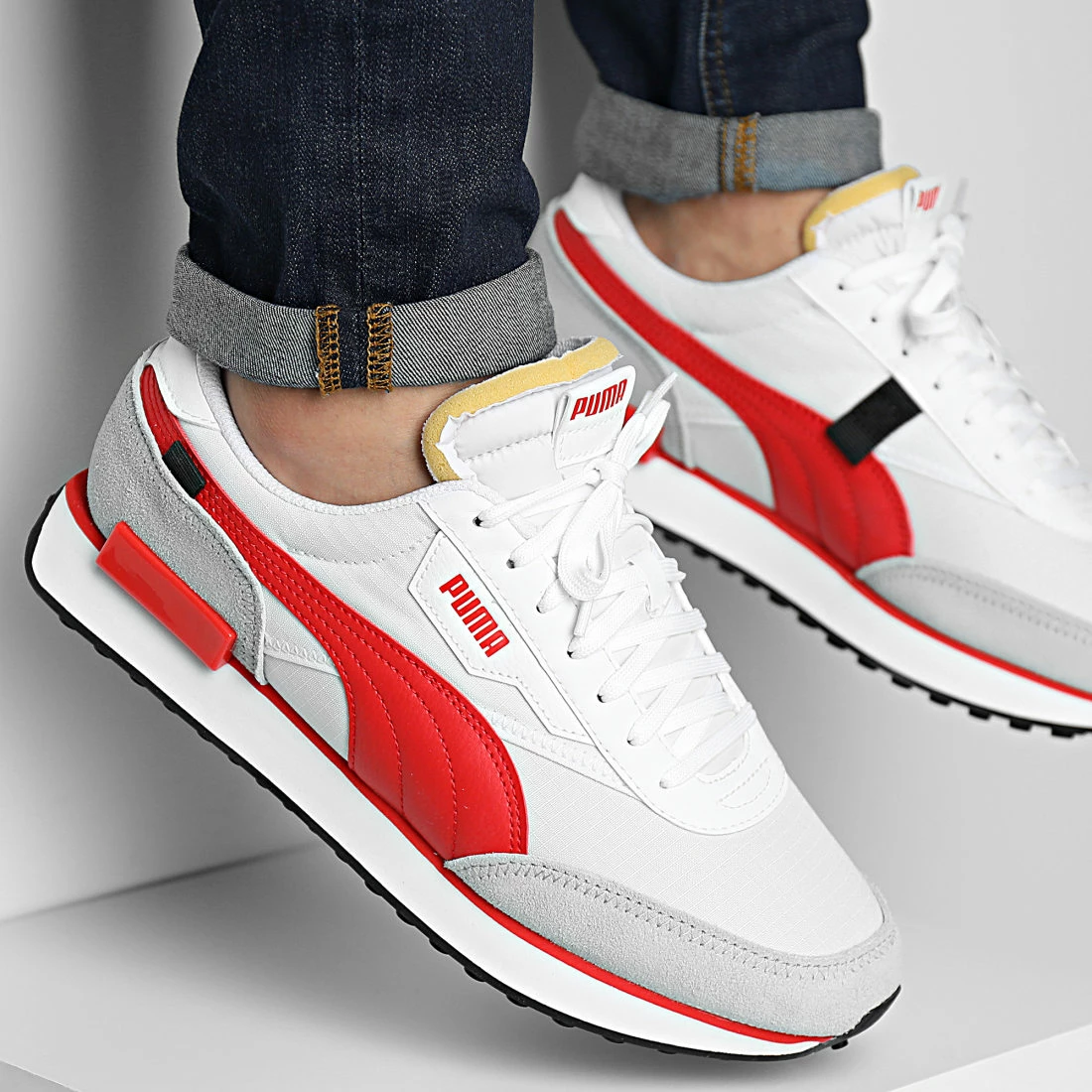 Meilleur prix ✔️ Baskets Future Rider Play On 371149 Puma White High Risk Red ⭐ 3 Meilleur prix ✔️ Baskets Future Rider Play On 371149 Puma White High Risk Red ⭐