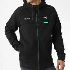Promo 🧨 Veste Zippé A Capuche MAPF1 534906 Noir de Puma 🔔 -Puma Soldes 2022 puma 325304 534906 01 20220706T160755 03