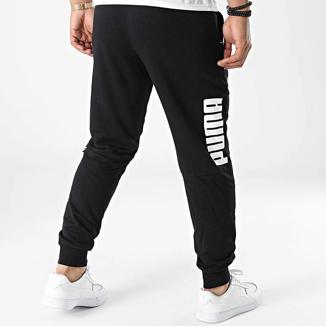 Meilleure vente 🧨 Pantalon Jogging Puma Power 849853 Noir 💯 6 Meilleure vente 🧨 Pantalon Jogging Puma Power 849853 Noir 💯 – Image 4