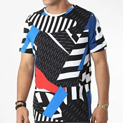 Tout neuf 🔔 Tee 👕 Shirt BMW Motorsport AOP 535871 Noir Blanc de Puma ⌛