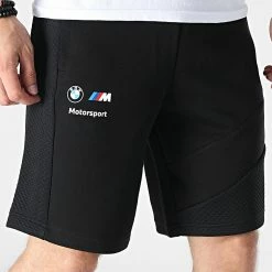 Grosses soldes 🤩 Short Jogging BMW Motorsport 535868 Noir de Puma 💯