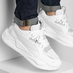 Tout neuf 🎁 Baskets RS-Z REStyle 384043 Puma White Gray Violet 🔥