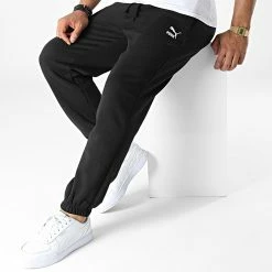 Vente flash ✨ Pantalon Jogging Classic Small Logo 535597 Noir de Puma 😉 -Puma Soldes 2022 puma 325577 535597 01 20220701T121415 03