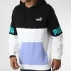 Budget 🤩 Sweat Capuche Puma Power Colorblock 849812 Blanc Noir 🤩 -Puma Soldes 2022 puma 326185 849812 51 20220706T155155 01