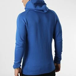 Bon marché ⭐ Veste Zippée A Capuche OM Casuals 767300 Bleu Roi de Puma 😉 -Puma Soldes 2022 puma 326644 767300 21 20220706T155545 04