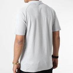 Meilleure vente 🌟 Polo Manches Courtes OM Casuals 767306 Gris Doré de Puma 🔥 -Puma Soldes 2022 puma 326651 767306 07 20220706T155124 04