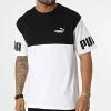 Nouveau 💯 Tee 👚 Shirt Puma Power Colorblock 849801 Blanc Noir 😀 1 Nouveau 💯 Tee 👚 Shirt Puma Power Colorblock 849801 Blanc Noir 😀 -Puma Soldes 2022 puma 327791 849801 02 20220713T152246 01