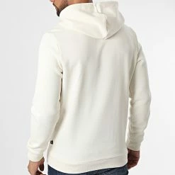 Budget ✨ Sweat Capuche Essential Embroidery Logo 587186 Beige de Puma ⌛ -Puma Soldes 2022 puma 327795 587186 99 20220713T151554 04