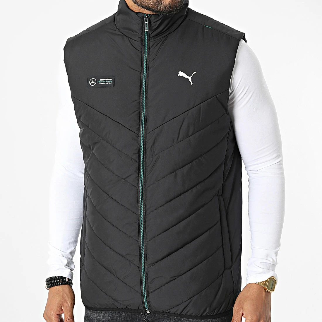 Le moins cher ❤️ Doudoune Sans Manches MAPF1 MT7 534900 Noir de Puma ⭐ 3 Le moins cher ❤️ Doudoune Sans Manches MAPF1 MT7 534900 Noir de Puma ⭐