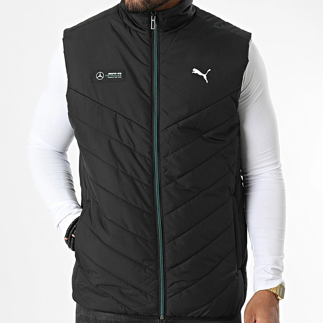 Le moins cher ❤️ Doudoune Sans Manches MAPF1 MT7 534900 Noir de Puma ⭐ 5 Le moins cher ❤️ Doudoune Sans Manches MAPF1 MT7 534900 Noir de Puma ⭐ – Image 3