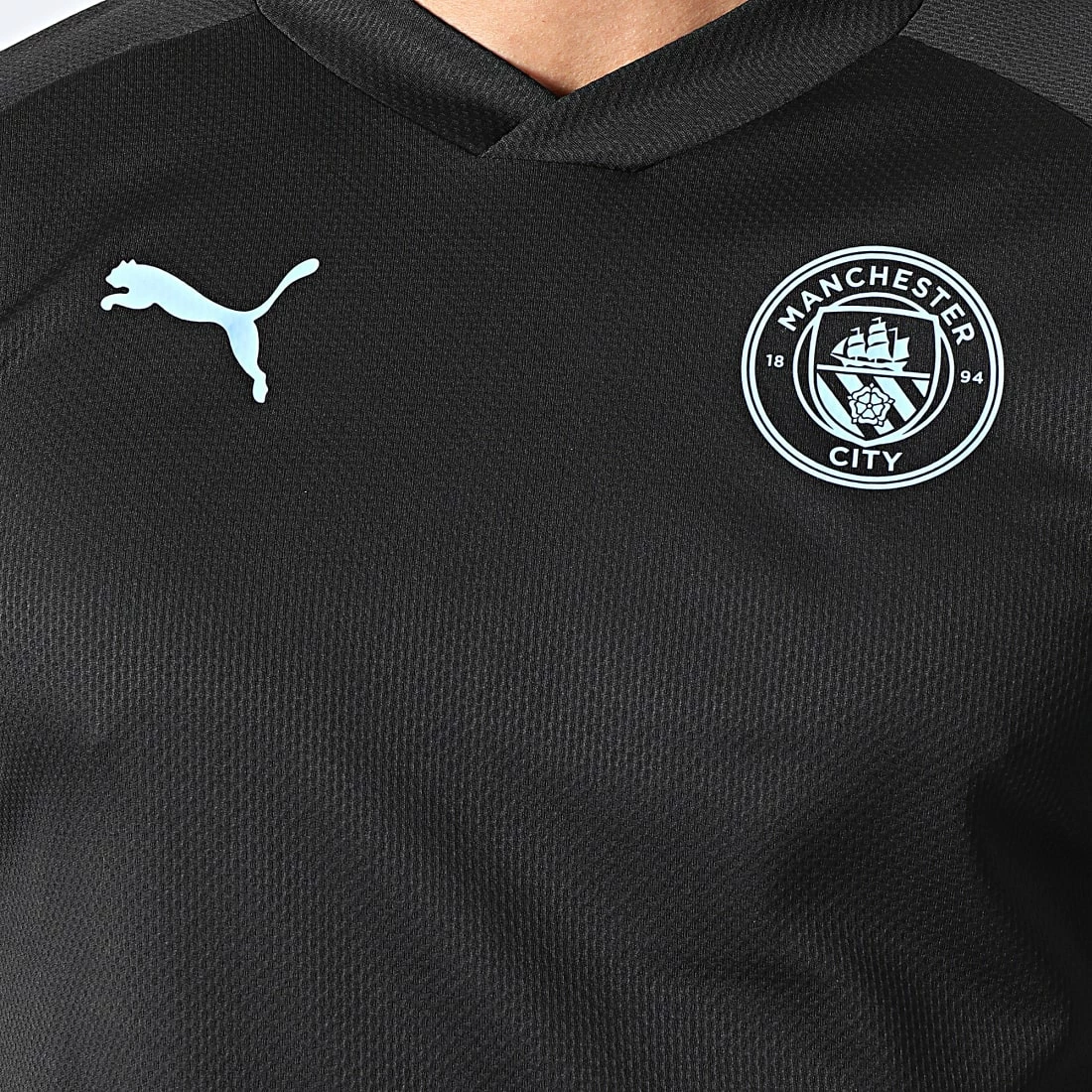Offres 💯 Tee 👕 Shirt Manchester City FC Training Noir de Puma 🎁 4 Offres 💯 Tee 👕 Shirt Manchester City FC Training Noir de Puma 🎁 – Image 2