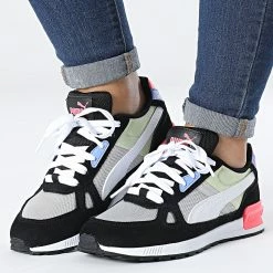 Acheter 🛒 Baskets Femme Graviton Pro 380736 Gravy White Black Pistachio de Puma 💯