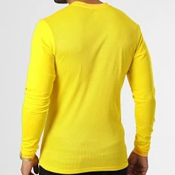 Remise 🎁 Tee 👕 Shirt De Sport Manches Longues TeamGOAL 23 704260 Jaune de Puma ✨ -Puma Soldes 2022 puma 329429 704260 07 20220727T163206 04