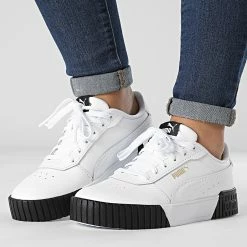 Top 10 🔔 Baskets Femme Carina 2 385849 White Puma Team Gold Black 🔔
