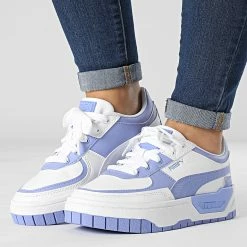 Coupon 👍 Baskets Femme CaliDream TweakDissimilar 386278 Puma White Lavender Pop ⌛
