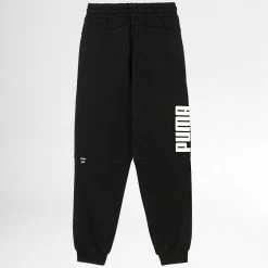 Remise 🥰 Pantalon Jogging Enfant Puma Power 670100 Noir 🎉 -Puma Soldes 2022 puma 332113 670100 01 20220819T144651 04