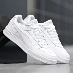 De gros 🔥 Baskets RBD Game Low 386373 Puma White Gold 💯