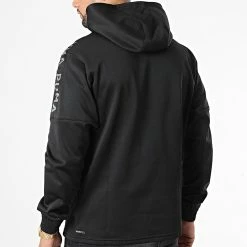 Top 10 😉 Sweat Capuche A Bandes Puma Fit Powerfleece 522124 Noir 🎁 -Puma Soldes 2022 puma 333140 522124 01 20220819T142014 04