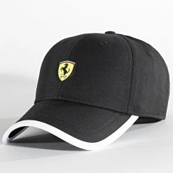 Bon marché ✨ Casquette Race Scuderia Ferrari Noir de Puma 👏