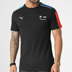 Acheter 🌟 Tee 👕 Shirt BMW Motorsport 535861 Noir de Puma 🛒
