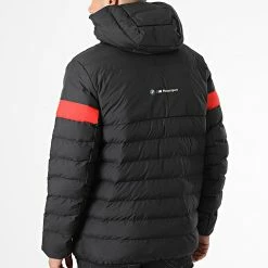 Remise 🎉 Doudoune Capuche BMW MMS Ecolite 535100 Noir de Puma 🎉 -Puma Soldes 2022 puma 333595 535100 01 20220819T142323 04