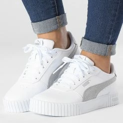 Les meilleures critiques de 🔔 Baskets Femme Carina 2 Distressed 387622 Puma White Puma Silver 🛒
