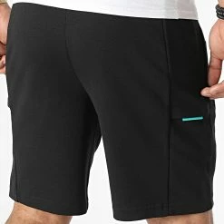 Vente flash 👍 Short Jogging AMG Mercedes 534911 Noir de Puma 👍 -Puma Soldes 2022 puma 333978 534911 01 20220829T162324 04